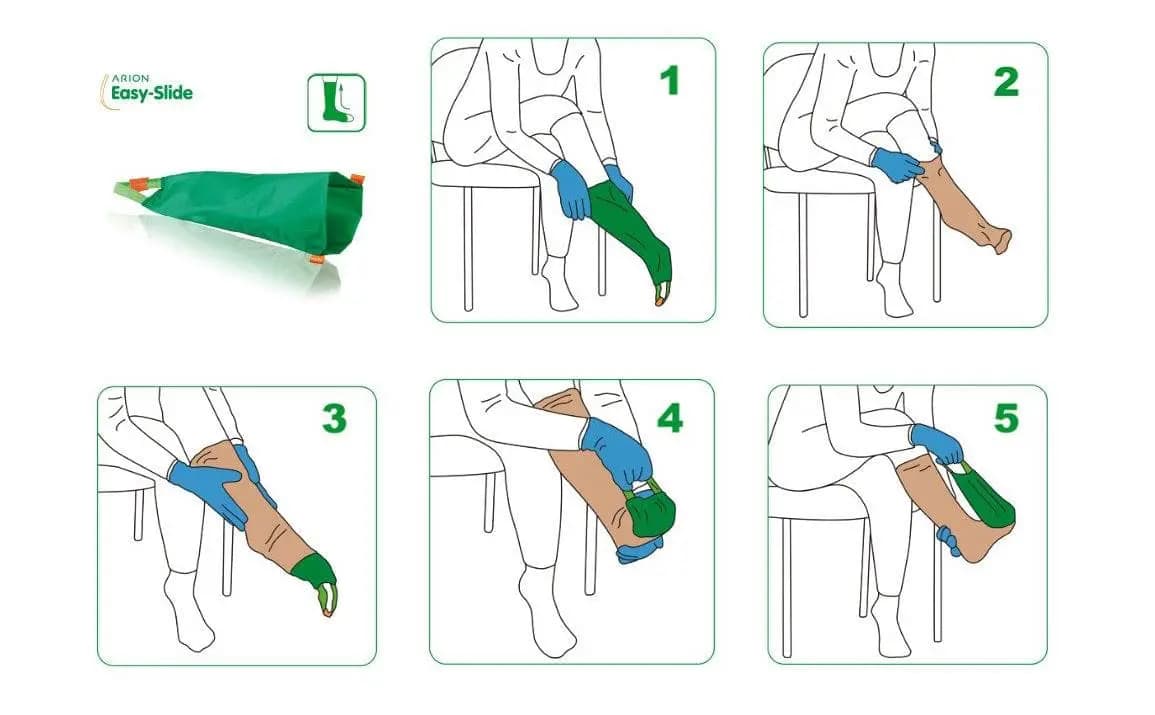 Arion Easy-Slide Anziehhilfe für Kompressionsstrümpfe – Ansicht 2